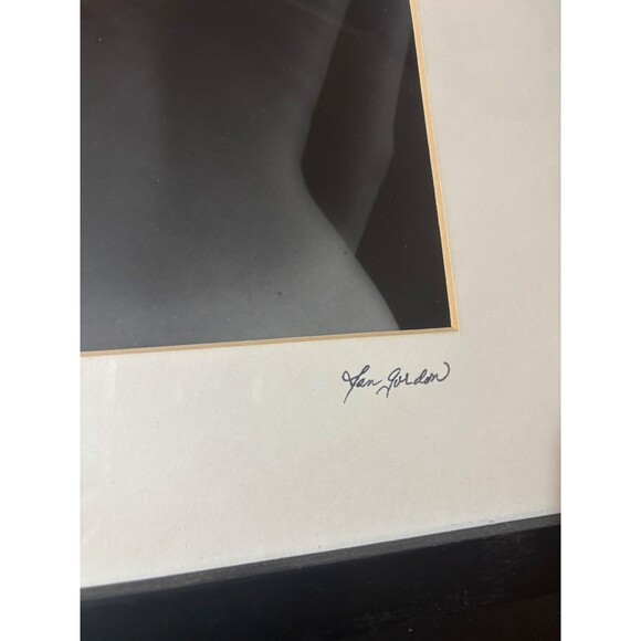 SET OF 2 WOMEN'S NUDE BACK Jan Gordon BLACK AND WHITE  Photographic Art - Picture 9 of 13